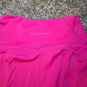 Alphalete Pink 4” Inseam Workout Shorts Size Small